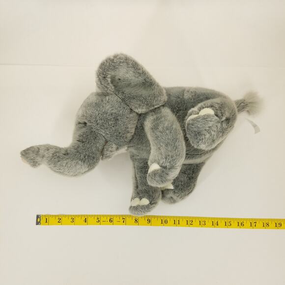 Animal Alley Gray Elephant Plush Sitting Stuffed Animal Toy 2000 Toys R Us - Picture 8 of 8